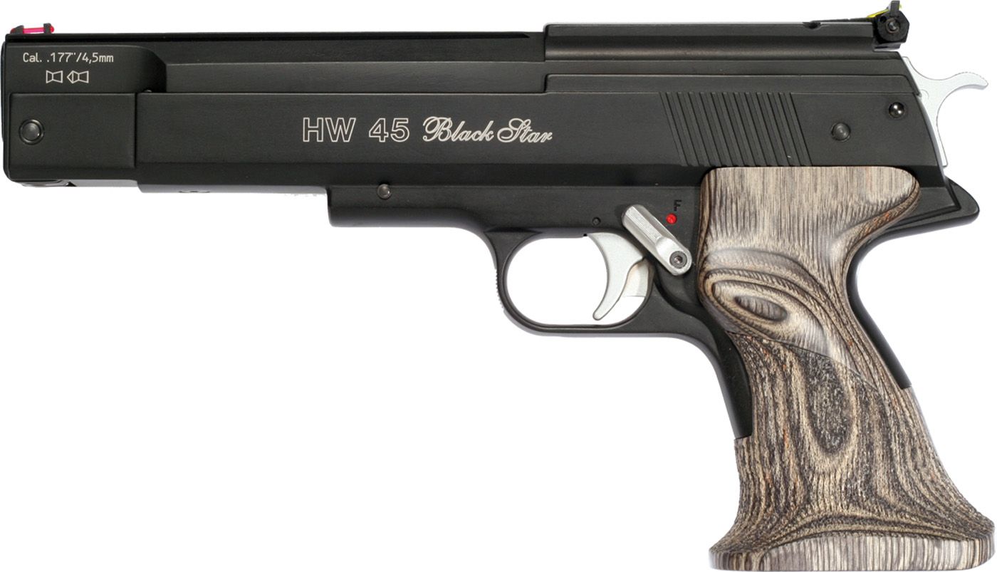 Weihrauch HW45 Black Star Pistol Weihrauch HW45 Black Star Pistol