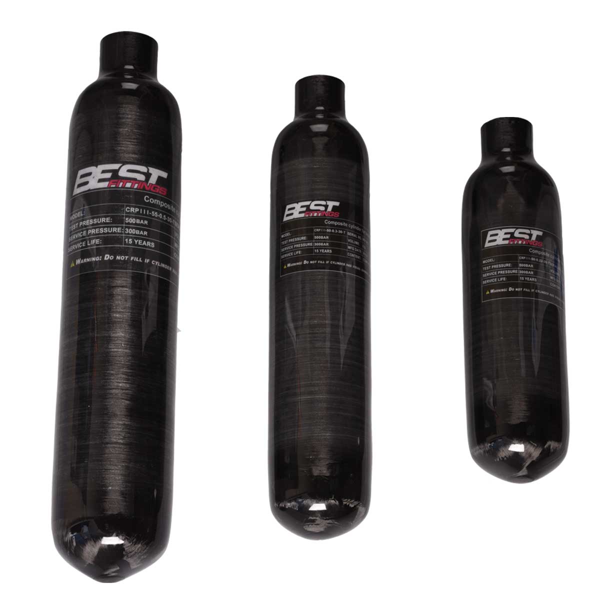 Theoben Rapid Extra Capacity Carbon Fibre Buddy Bottle